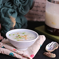 Illustration of how to make abalone porridge 8