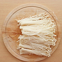 Quick-hand dishes·Sweet and Sour Enoki Mushrooms Late Night Supper·Taste & Texture as a side dish Full marks! Illustration of how to do it 2