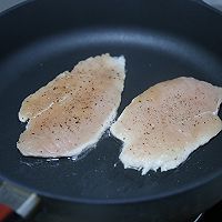 #primary and middle school students nutritious meal#Super simple! Low fat and high protein Illustration of how to make pan-fried chicken steak 3