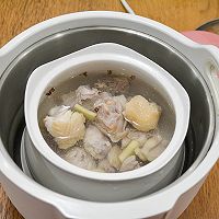 #QuickGET Rich Spring Festival Family Banquet#Fresh Winter Melon with Eyebrows Off Illustration of how to make Qingyuan Chicken Soup with Wolfberry 7