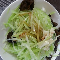 Summer cold dish~Illustration of how to make light and refreshing lettuce 7