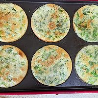 #primary and middle school students nutritious meal#nutritious breakfast/celery leaf egg cake Illustration of how to do it 6