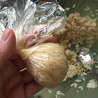 Illustration of making cheese rice balls 6