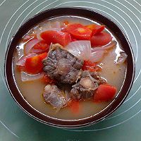 #i上吃在e了# Tomato, Onion and Oxtail Soup Illustration of how to do it 12