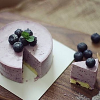 Yoghurt blueberry mousse ~ a cake that can be made in the refrigerator Illustration of how to do it 11