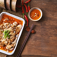 #Homestyle Sichuan Cuisine Illustration of how to make saliva chicken 3