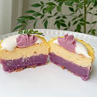 mini taro paste Basque cheesecake recipe 18