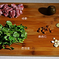 What to drink in springSoup Luo Han Guo, Watercress and Pork Ribs Soup. Illustration of how to clear dryness and moisturize the lungs 1