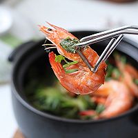 #i上五日吃在e出#winterfresh shrimp chicken Illustration of how to cook the pot 9