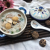 Autumn Health Recipe (Abalone, Shiitake Mushrooms and Chicken Porridge) Recipe 13 