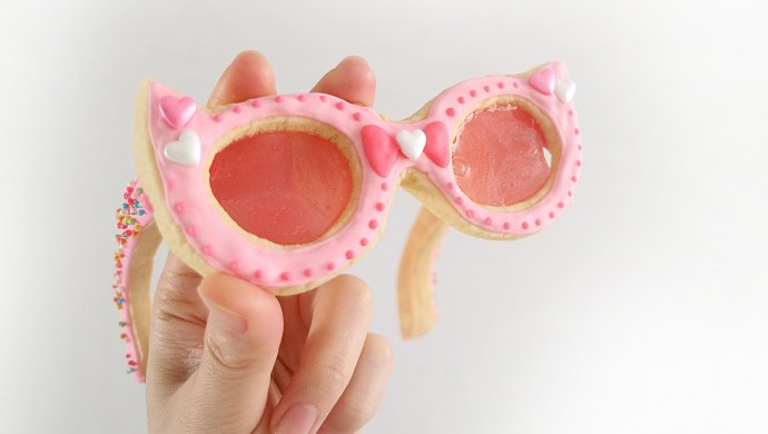 Sunglasses can be eaten? The coolest baby sunglasses cookies in summer