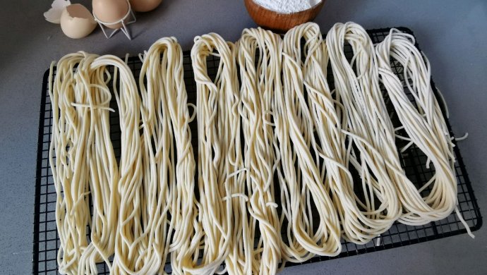 Fresh egg noodles