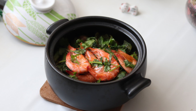 Winter Shrimp and Chicken Pot