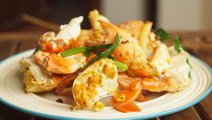 Baked Blue Crab with Sichuan Pepper