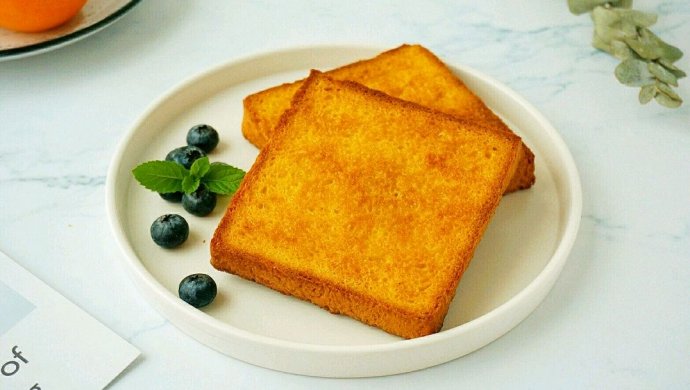 Toast milk slices