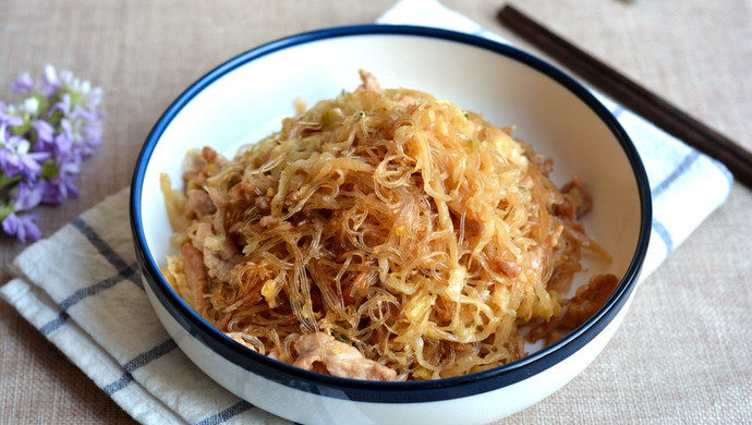 Shredded Pork and Pickled Cabbage Vermicelli