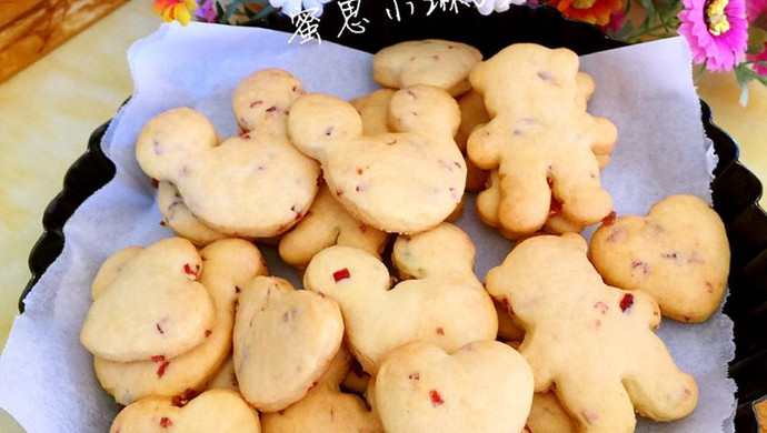 Cranberry Cartoon Cookies