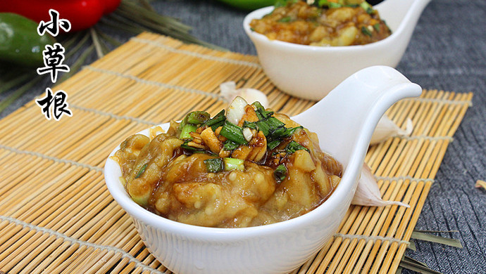 Eggplant and mashed potatoes