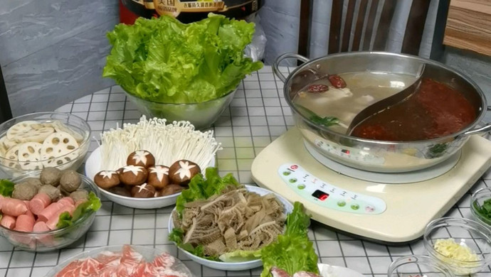 First hot pot meal