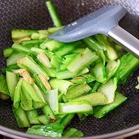 #中宇ClassicTraditional Flavor#How to stir-fry baby cabbage and ham Illustration 10