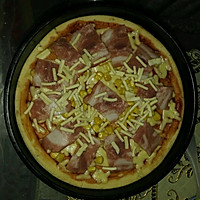 Shrimp, ham and bacon pizza ~ simple version of the recipe illustration 6