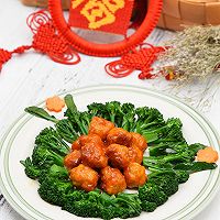 Tomato Sauce Shrimp Meatballs#成年金食.Memory of the Year Illustration of how to make Wei# 15