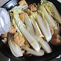 Illustration of how to make mushrooms, tofu and baby cabbage 7