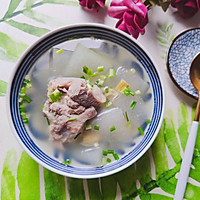 # Summer heat relief, it must be it# Summer heat-clearing and relieving summer heat ~ Illustration of how to make dried bamboo shoots, winter melon and pork ribs soup 18