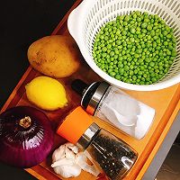 Spring health pea soup recipe 1