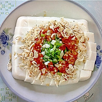 Illustration of how to make cold tofu 4