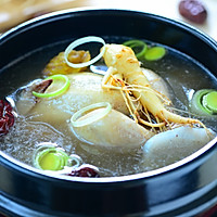 Winter nourishment and health-Korean ginseng chicken soup recipe 6