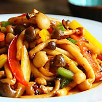 Illustration of Spicy Stir-fried Double Mushrooms 10