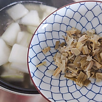 #summer heat relief, it is none other than #summer heat-clearing solution Summer Food ~ Illustration of how to make Dried Bamboo Bamboo Shoots, Winter Melon and Pork Ribs Soup 14