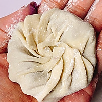 Low-calorie dessert ~ oil-free and sugar-free dumpling skin purple Illustration of how to make potato cakes 6