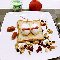 Illustrations of children's creative breakfast recipes 9