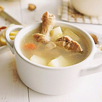 Yam Old Duck Soup★Winter Nourishing Practice Illustration 9