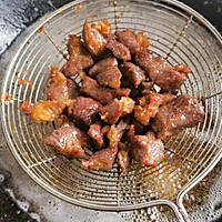 A first-class snack with wine - cumin mutton cubes recipe 12 