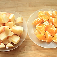 A must-have for Shanghai New Year's Eve dinner-----apple and orange juice Illustration of how to do it 2