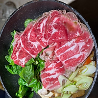 Illustration of how to make sukiyaki in winter 6