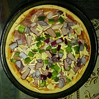 Shrimp, ham and bacon pizza ~ simple version of the recipe illustration 7