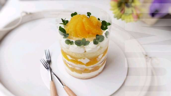 Pineapple Orange Sponge Cake