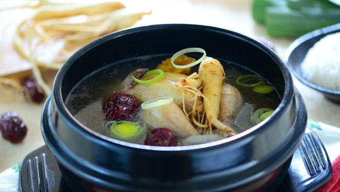 Korean Ginseng Chicken Soup