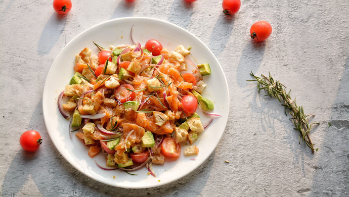 salmon salad