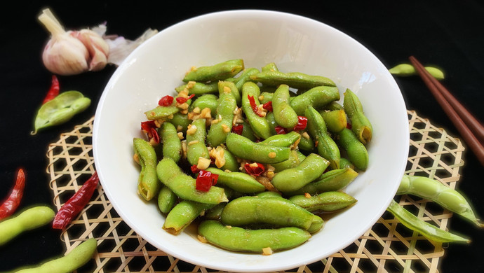 Cold edamame