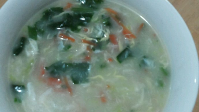 Spring health soup