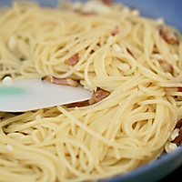 Healthy Recipes｜Asparagus Creamy Bacon Spaghetti, greasy but not boring#hardcorerecipemaker#’s recipe illustration 7