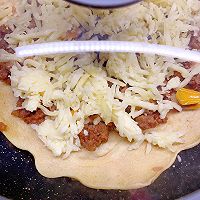 # Mid-Autumn Festival can still be spent like this# Minced meat, cheese and shredded radish Illustration of how to make pancakes 10