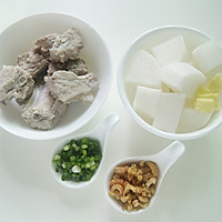 The first choice for moisturizing the lungs in autumn is white radish [radish, shrimp and pork ribs soup] ( Health Pot Version) Recipe Illustration 3