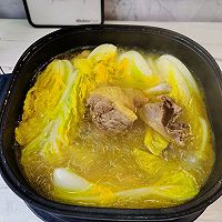 Winter hot pot ~ Illustration of how to make duck soup and cabbage pot 10