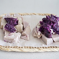 Autumn recipe: two-color taro paste recipe 2